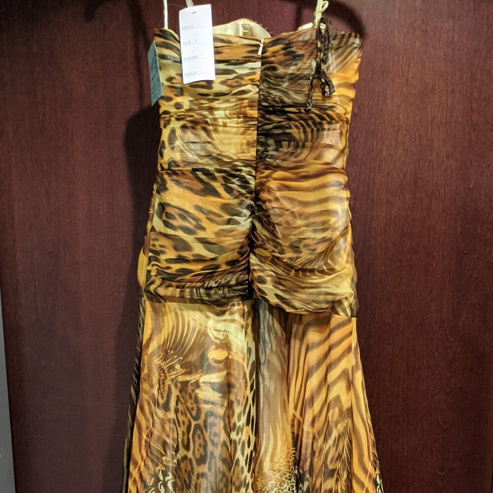 Jolie Prom 9549 Size 8 Leopard Prom Dress - Picture 5 of 8